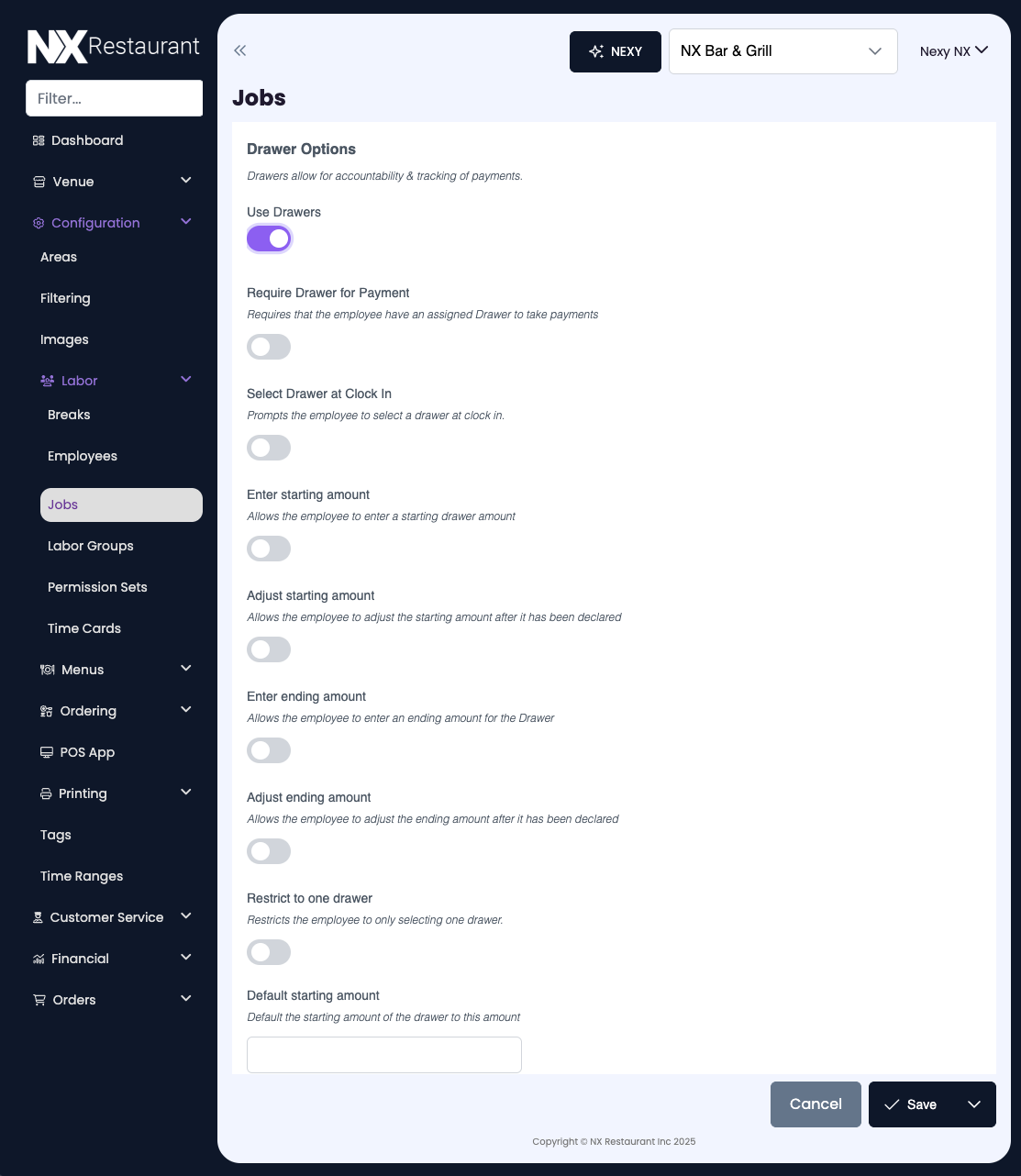 Configuration > Labor > Jobs > Drawer Options.png