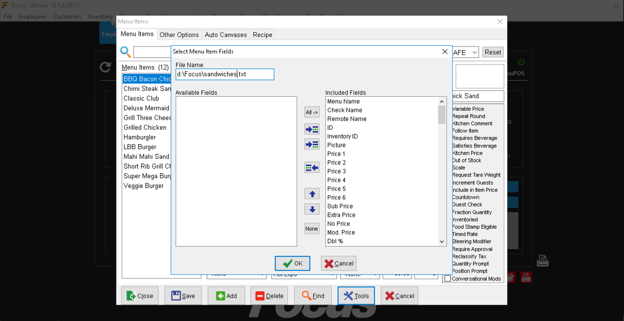 6 Focus - Menu - Menu Items - File Name and Fields.png
