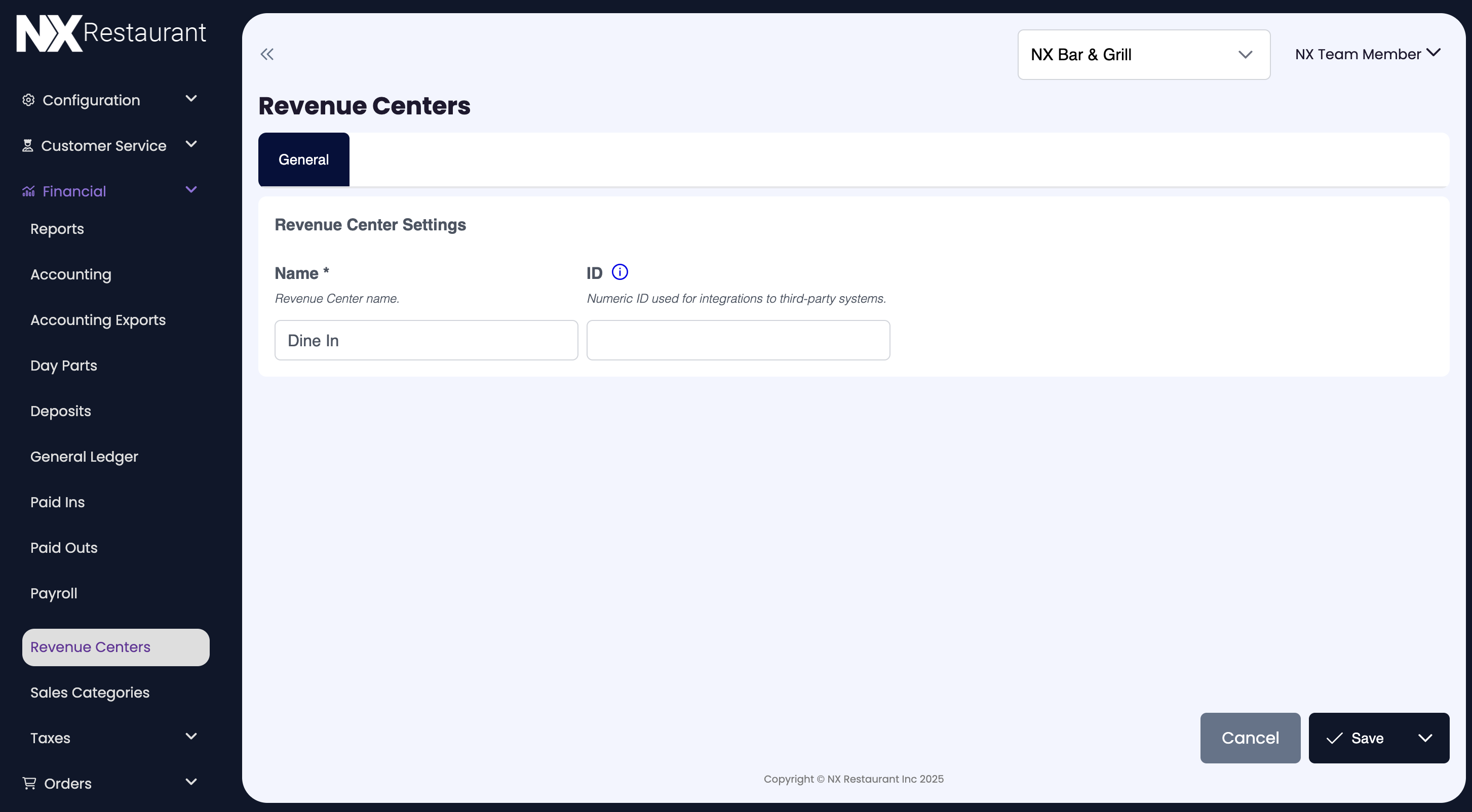 Financial - Revenue Center.png