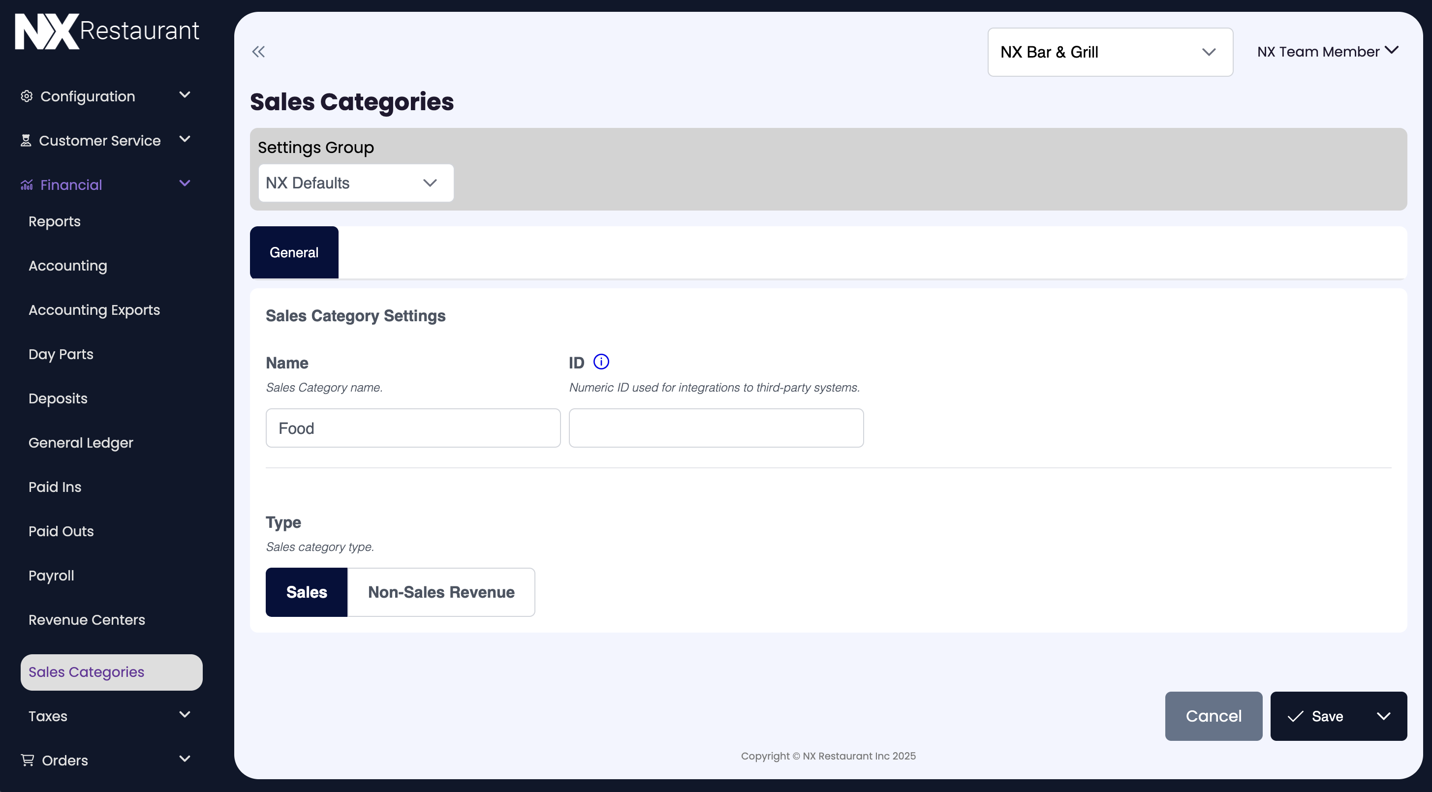 Financial - Sales Categories.png