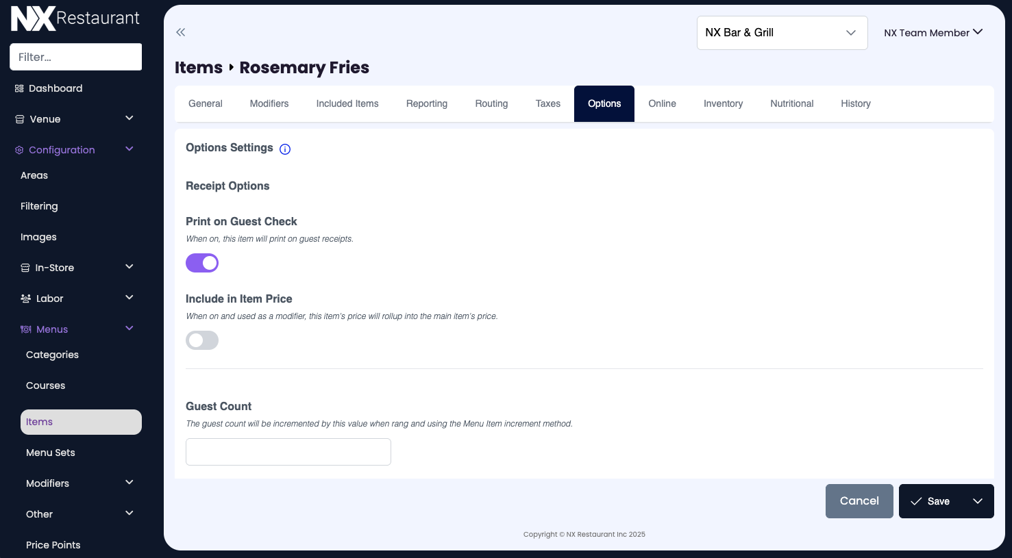Configuration Menus Items Options Print on Guest Check.png
