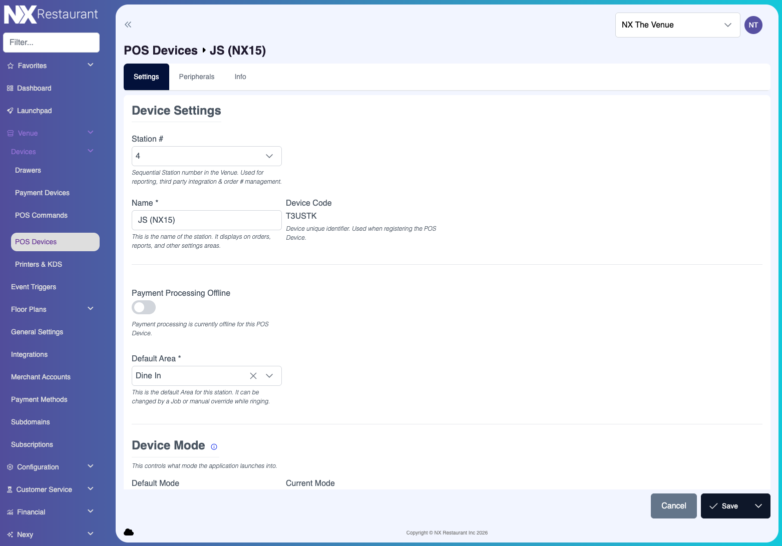 Venue - Devices - POS Device - Settings  01.png