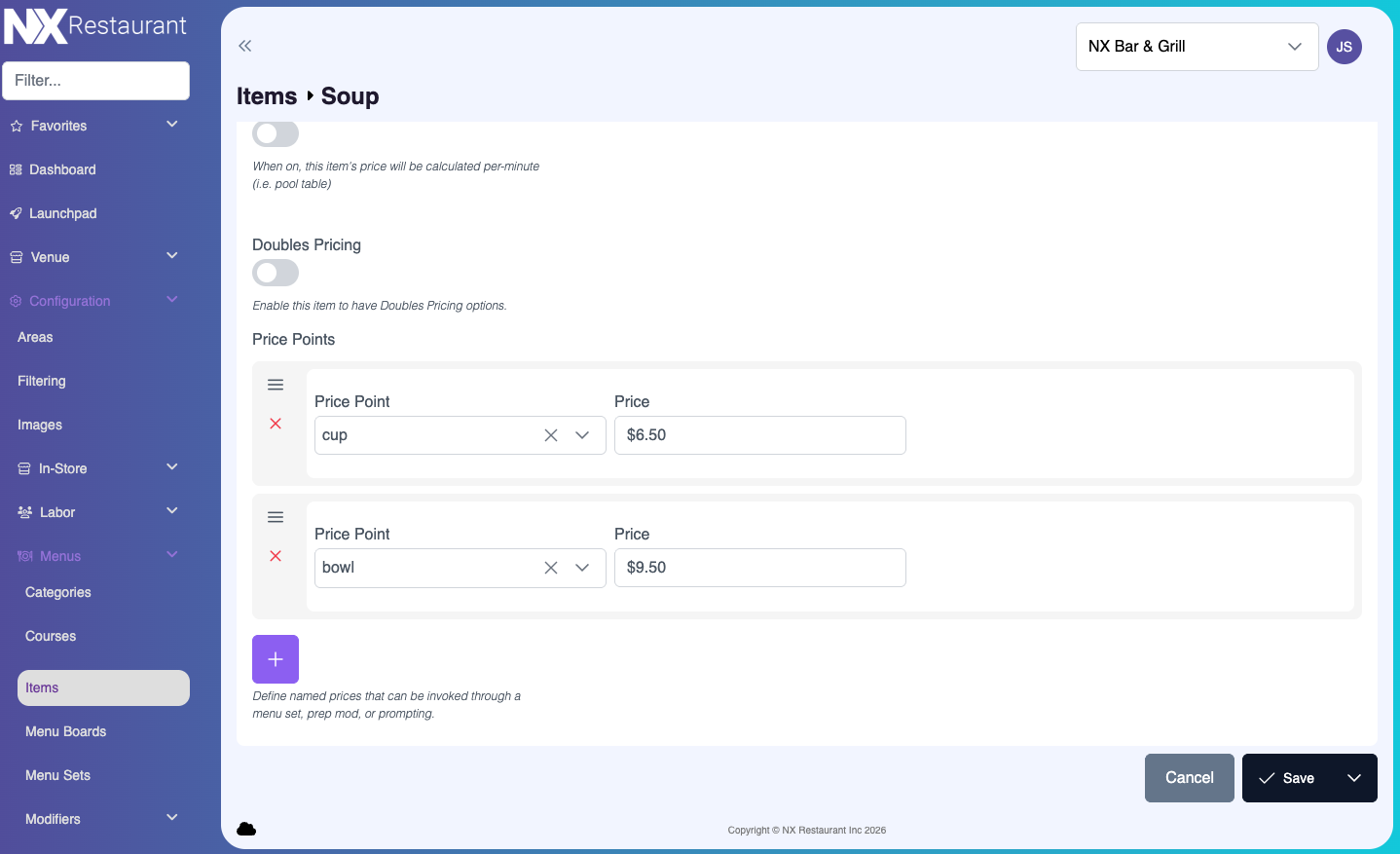 Menu - Items - Price Point.png