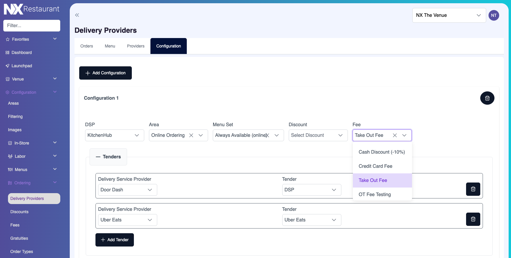 Portal - Ordering - Delivery Providers - Configuration.png